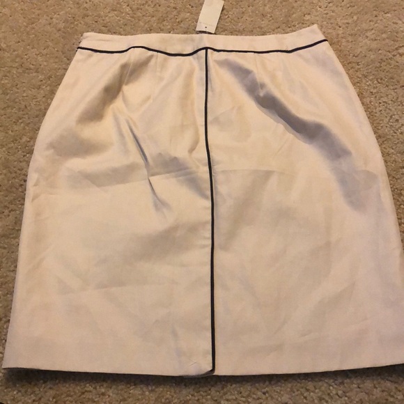 NWT Ann Taylor Tan & Black Pencil Skirt - Picture 4 of 4
